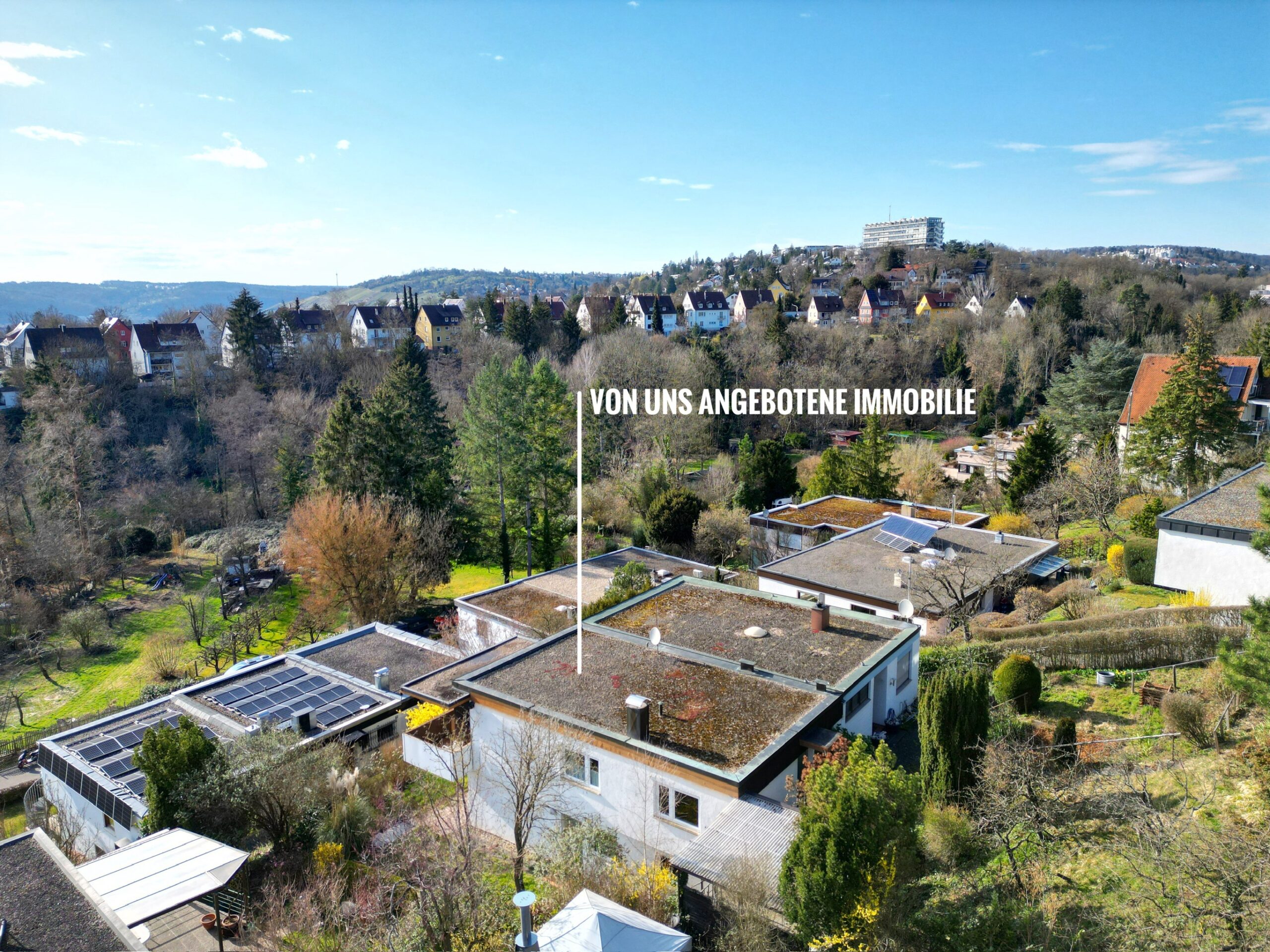 Hausansicht und Ausblick