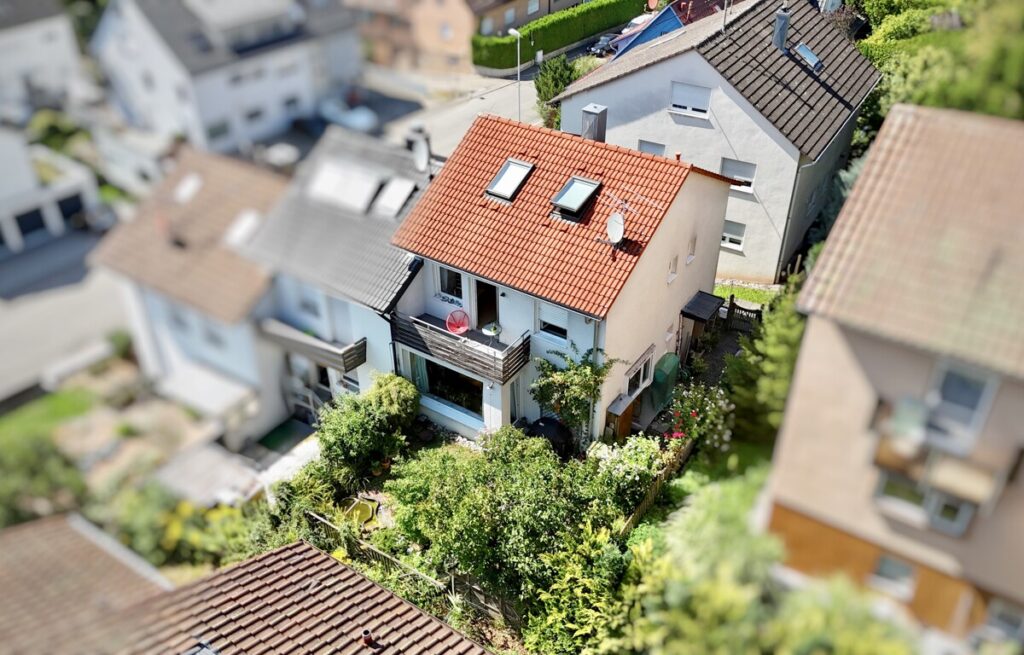 Hausansicht Reiheneckhaus