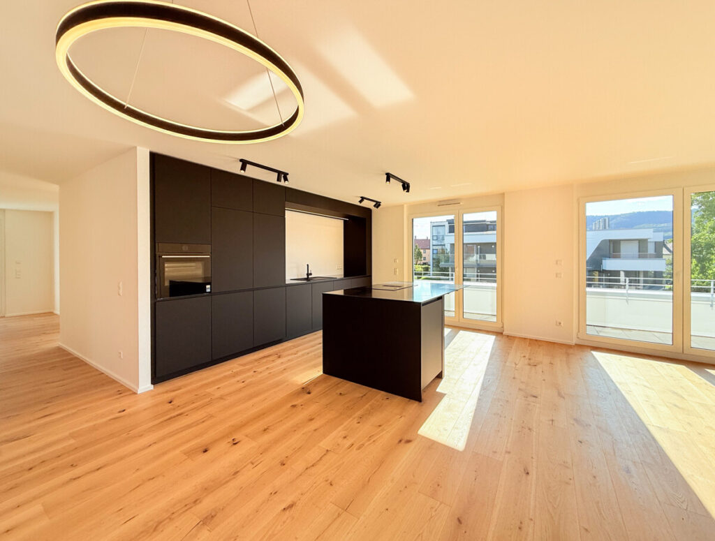 Blick in die offene Kueche