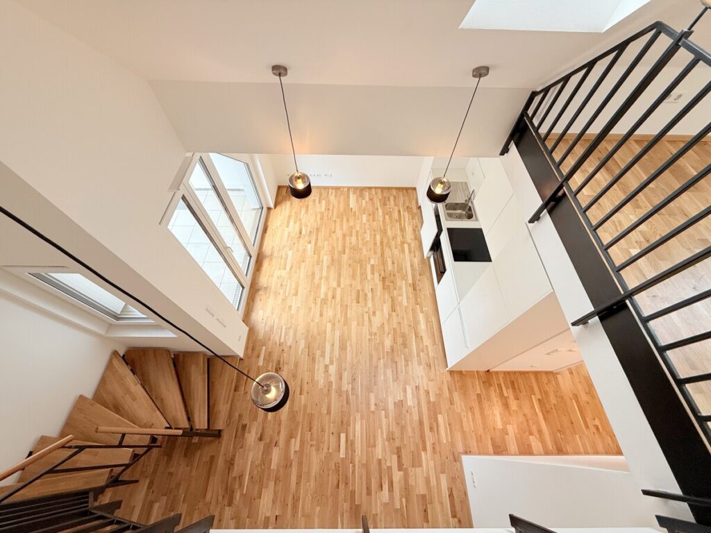 Blick von der Galerie