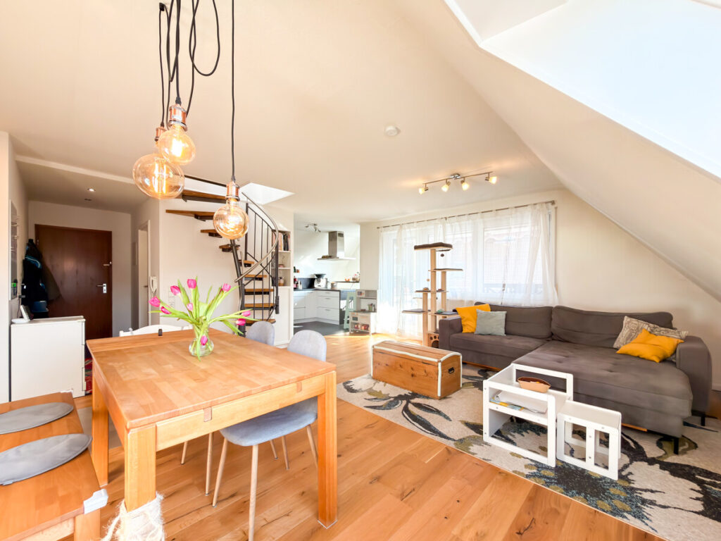 Offener Wohn und Essbereich