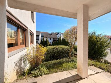 Sonnige Terrasse