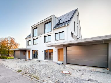 Hausansicht Eingangsbereich