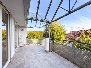 ueberdachter Suedbalkon