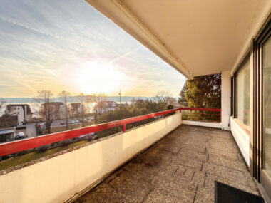 Balkon mit fantastischer Aussicht