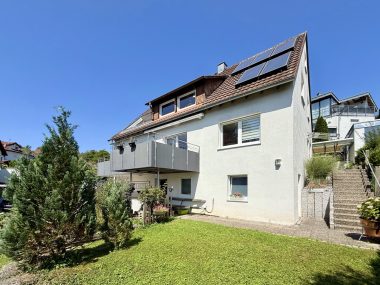 Hausansicht vom Garten