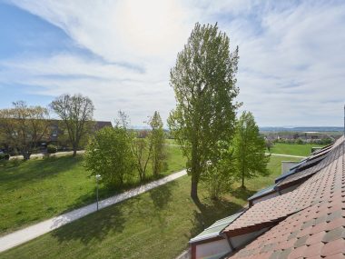 Traumhafter Ausblick in den Park
