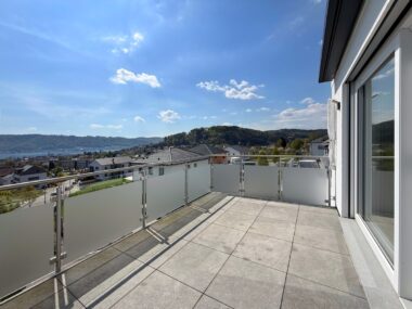 Balkon mit traumhaften Ausblick