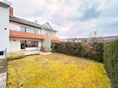 Terrassen und Gartenansicht